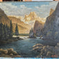 Ölgemälde Königssee Deutsche Schule (XX) Handsigniert 33x26,5cm