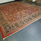 Perserteppich Orientteppich Antiker Teppich Sarough Mahal Palastteppich 410x281cm