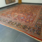 Perserteppich Orientteppich Antiker Teppich Sarough Mahal Palastteppich 410x281cm