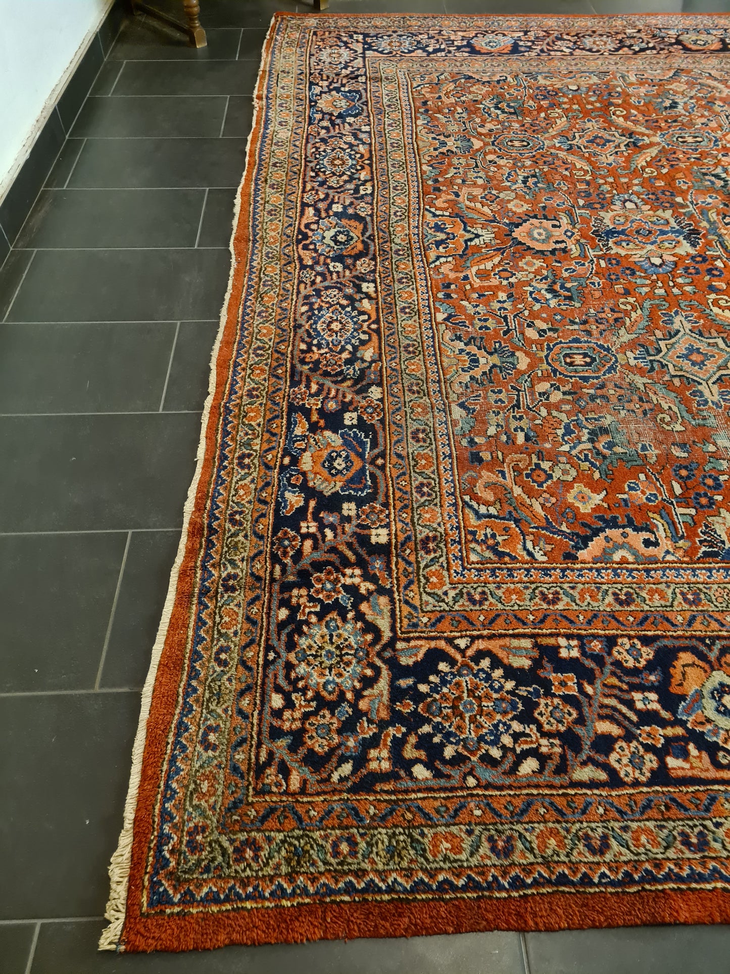 Perserteppich Orientteppcih Antiker Teppich Handgeknüpfter Sarough Mahal 430x318cm