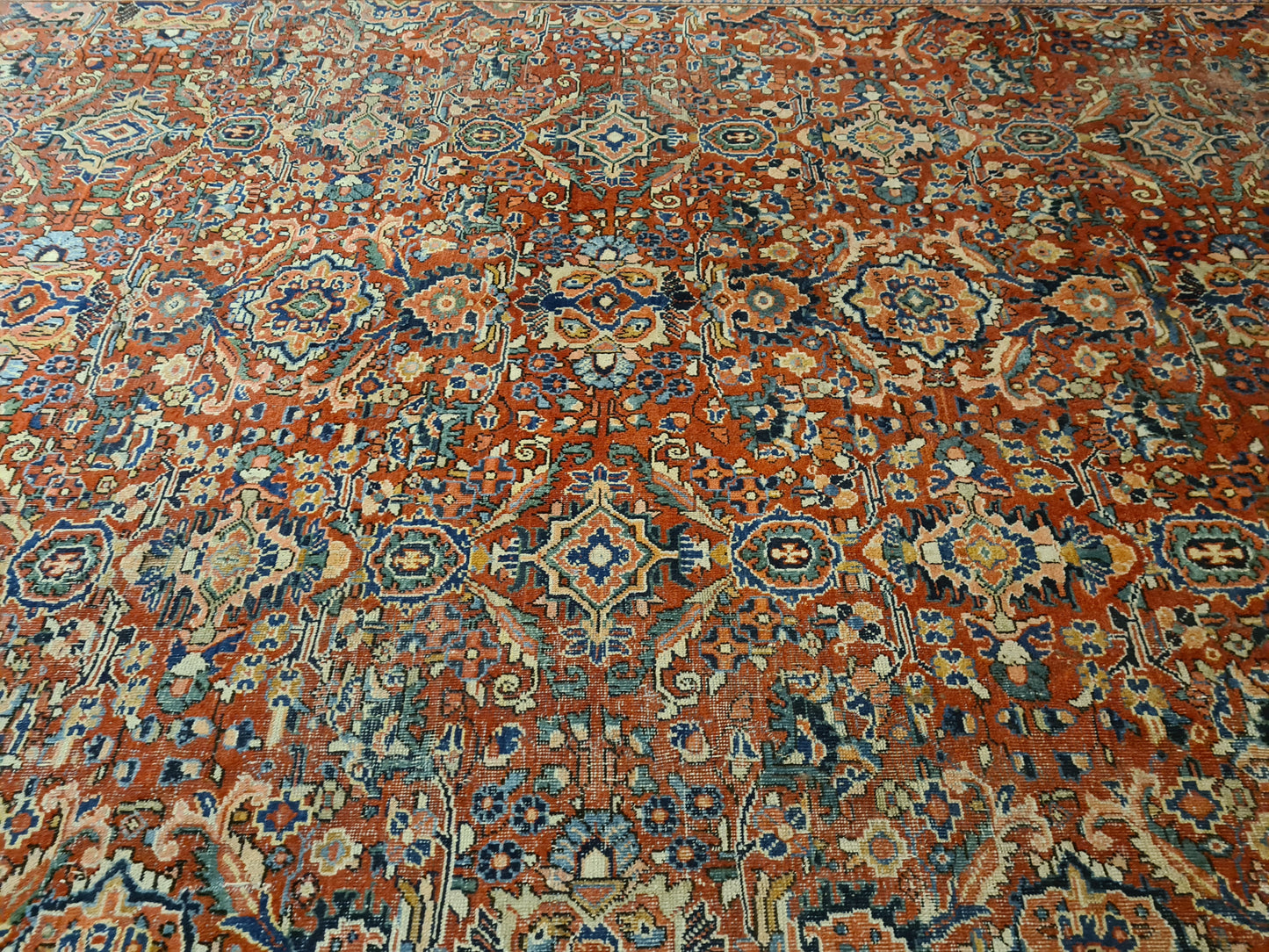 Perserteppich Orientteppcih Antiker Teppich Handgeknüpfter Sarough Mahal 430x318cm