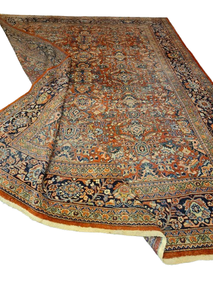 Perserteppich Orientteppcih Antiker Teppich Handgeknüpfter Sarough Mahal 430x318cm