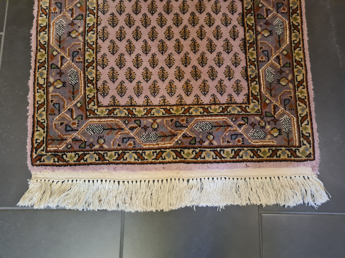 Perserteppich Orientteppich Teppich Handgeknüpfter Sarough Mir Teppich 126x67cm