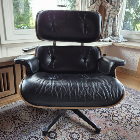 Original Eames Lounge Chair von Vitra – Ikonisches Designerstück