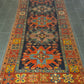 Orientteppich Antiker Teppich Handgeknüpfter Kazak Seltenes Sammlerstück 393x176cm