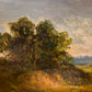 Anton Lichtl 20. Jhrd. Ölgemälde Pre alpine Landschaft 52x27 cm