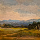 Anton Lichtl 20. Jhrd. Ölgemälde Pre alpine Landschaft 52x27 cm