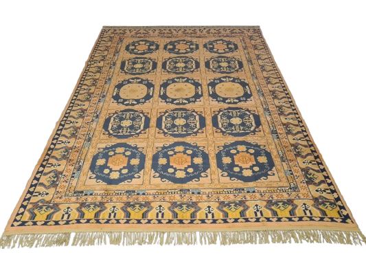 Orientteppich Antiker Handgeknüpfter Teppich China Sammlerstück 324x229cm