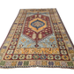 Orientteppich Antiker Handgeknüpfter Teppich Kasak old rug Sammlerstück 332x197cm