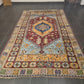 Orientteppich Antiker Handgeknüpfter Teppich Kasak old rug Sammlerstück 332x197cm