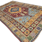 Orientteppich Antiker Handgeknüpfter Teppich Kasak old rug Sammlerstück 332x197cm