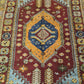 Orientteppich Antiker Handgeknüpfter Teppich Kasak old rug Sammlerstück 332x197cm