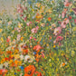 Detlef Rahn (geb. 1943) Ölgemälde Öl auf Leinwand Blumenwiese 74x84