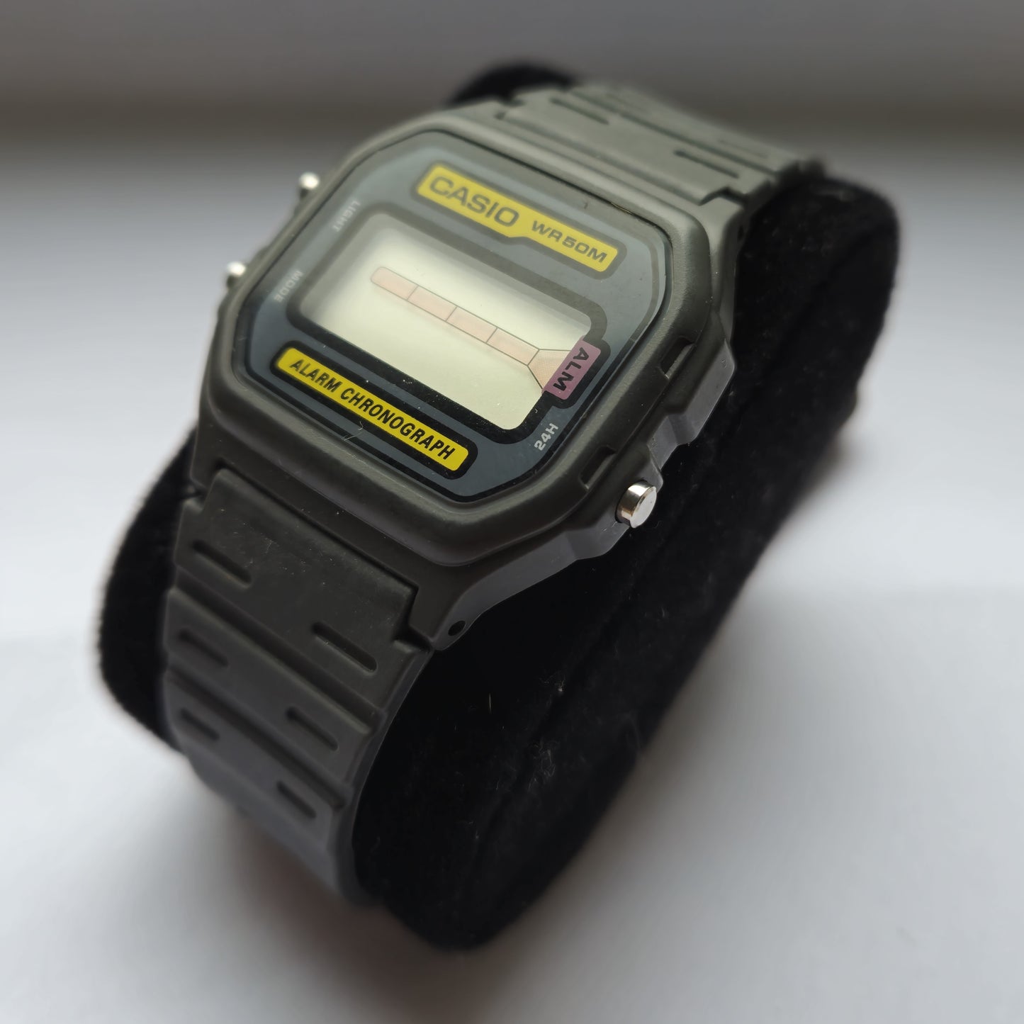 Casio W-210 WR50M Digital Alarm Chronograph