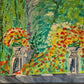 Ölgemälde Europäische Schule 20. Jhrd. Hafenszene 131x91 cm