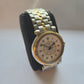 Seiko Herrenarmbanduhr mit Edelstahl-Gold-Look