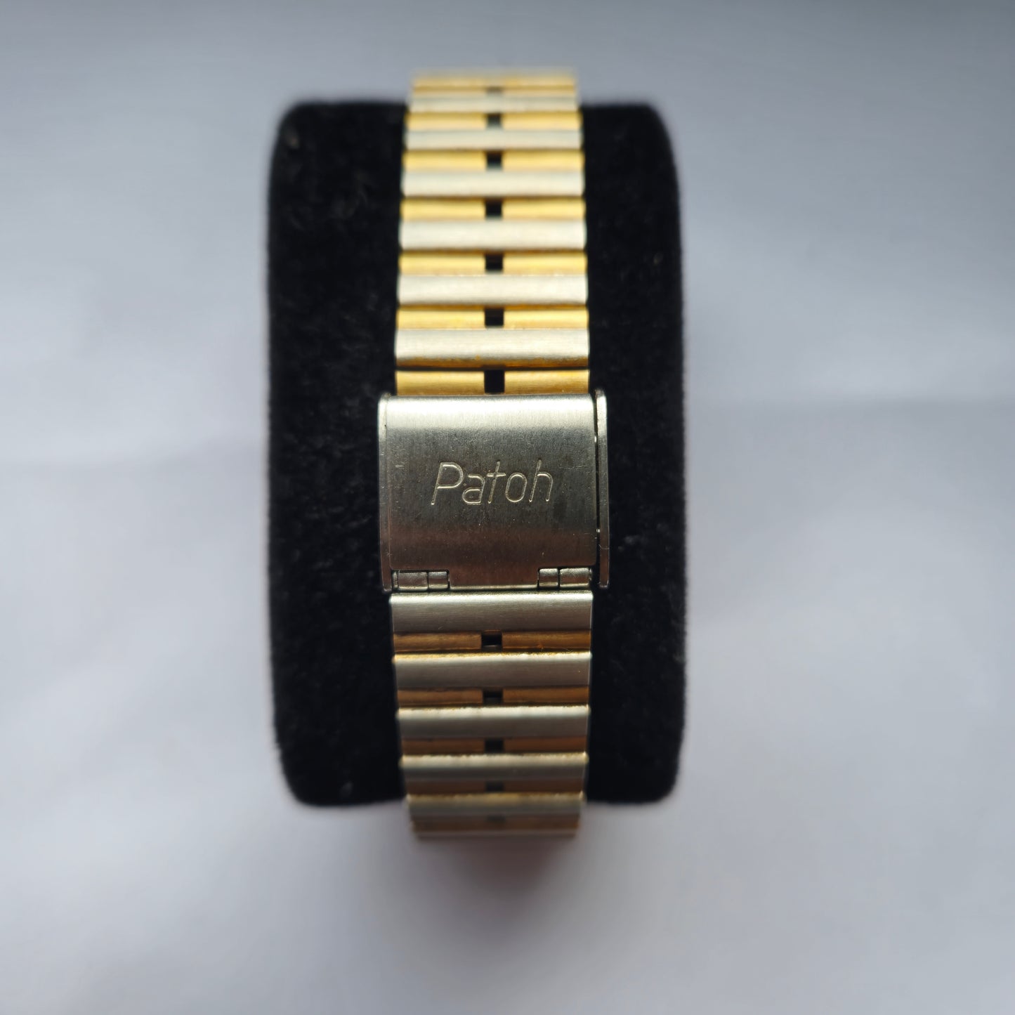Exklusive Patoh Prestige Herrenarmbanduhr – Zeitloses Design in Goldoptik