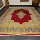 Perserteppich Orientteppich Handgeknüpfter Teppich Kirman 393x290cm