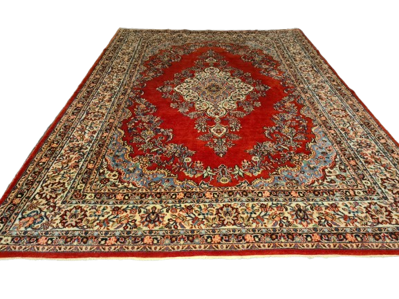 Perserteppich Orientteppich Handgeknüpfter Teppich Sarough Royal 360x270cm