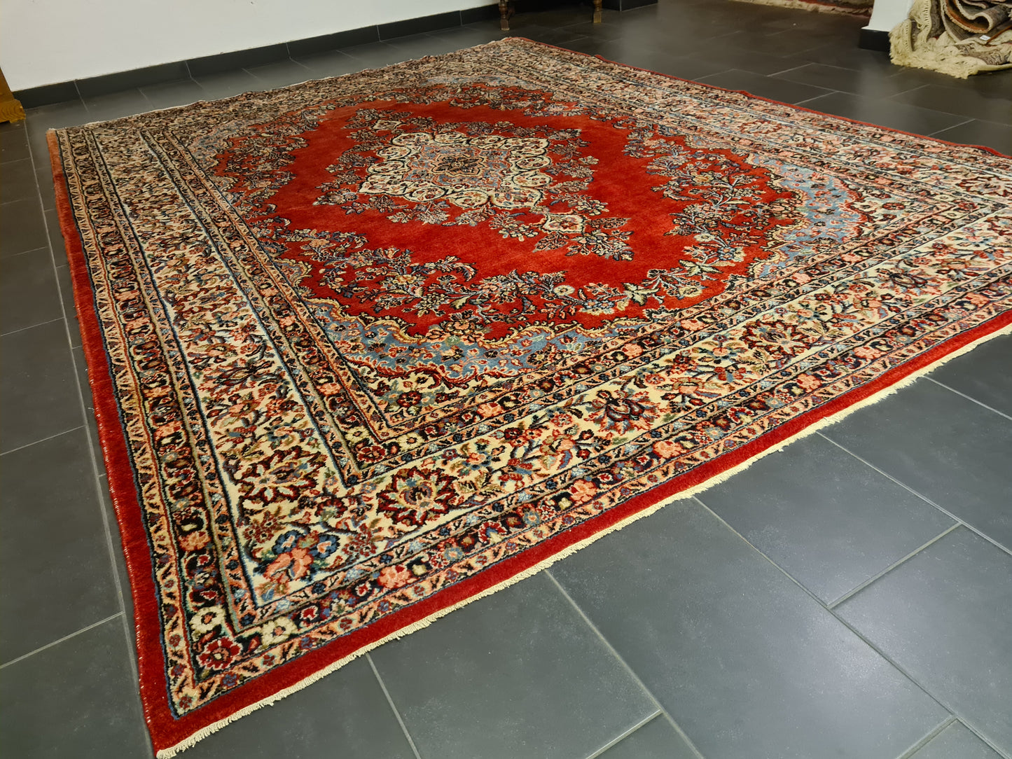 Perserteppich Orientteppich Handgeknüpfter Teppich Sarough Royal 360x270cm