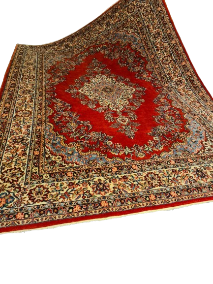 Perserteppich Orientteppich Handgeknüpfter Teppich Sarough Royal 360x270cm