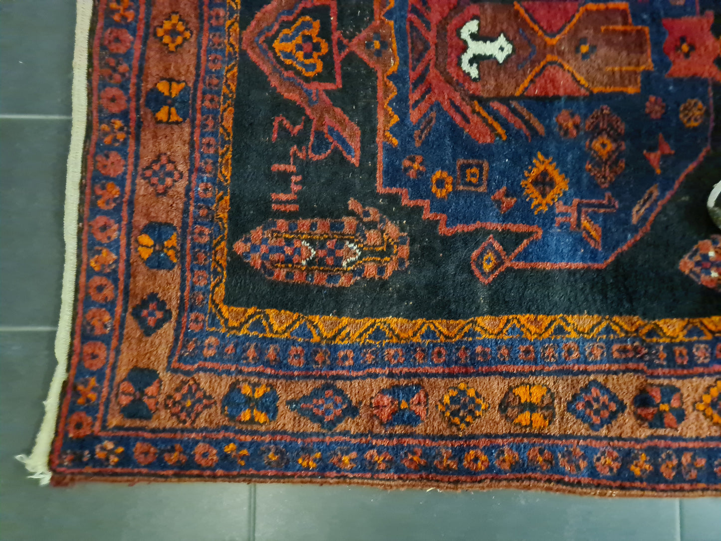 Perserteppich Orientteppich Handgeknüpfter Teppich Malaya Antik 262x131cm