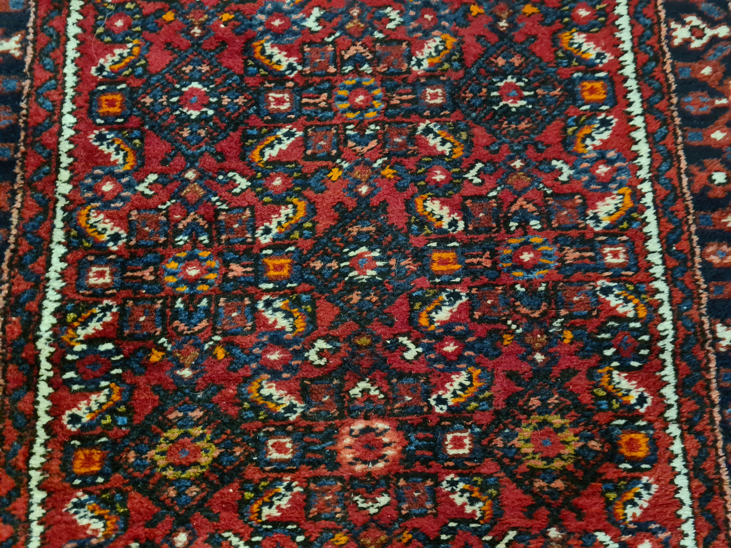 Perserteppich Orientteppich Handgeknüpfter Teppich Läufer Malaya 308x87cm