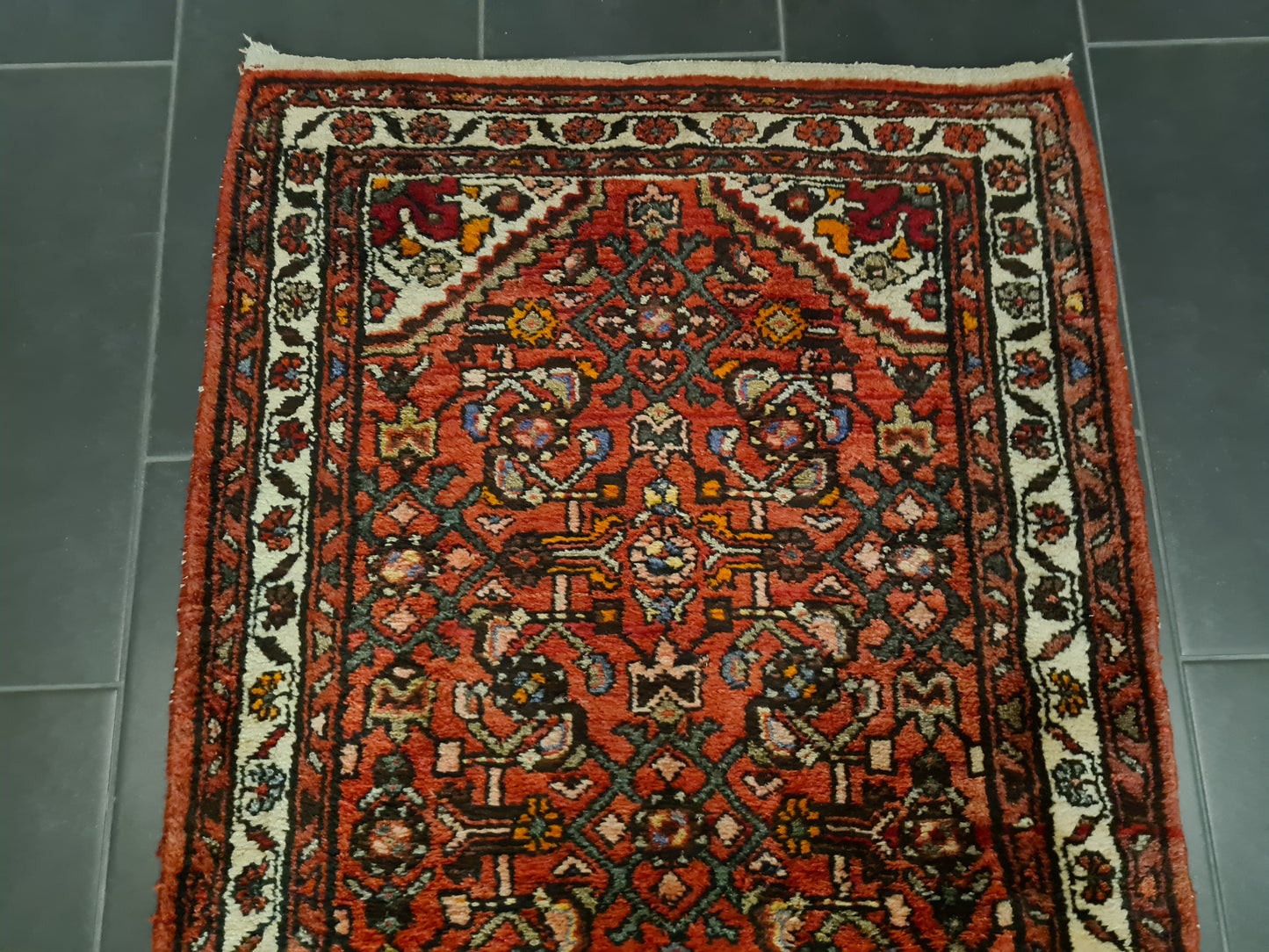 Perserteppich Orientteppich Handgeknüpfter Teppich Läufer Malaya 432x80cm