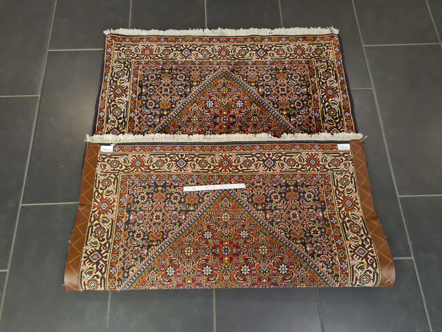 Perserteppich Orientteppich Handgeknüpfter Teppich Bidjar 143x91cm