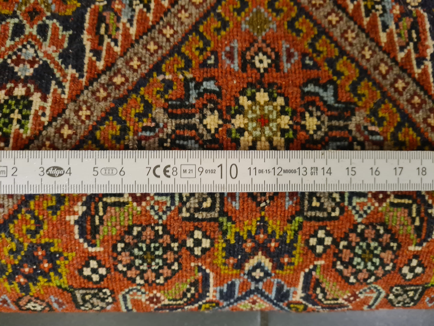 Perserteppich Orientteppich Handgeknüpfter Teppich Bidjar 150x87cm