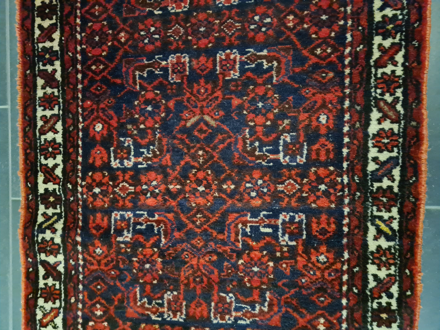 Perserteppich Orientteppich Handgeknüpfter Teppich Malaya Läufer 412x81cm