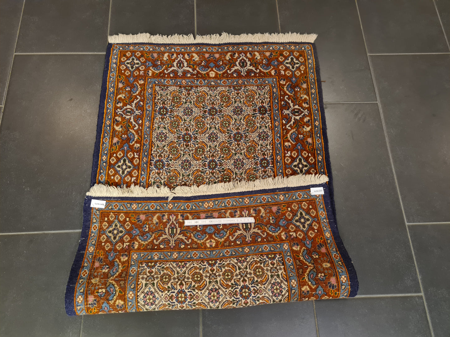 Perserteppich Orientteppich Handgeknüpfter Teppich Moud Fein 123x71cm