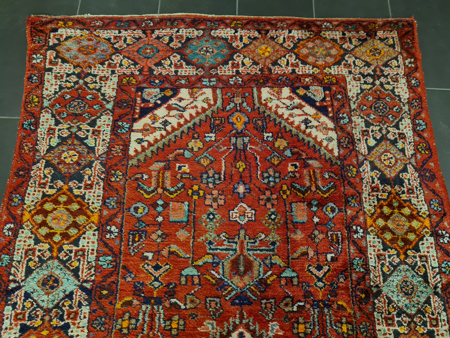 Perserteppich Orientteppich Handgeknüpfter Teppich Malaya fein 261x138cm