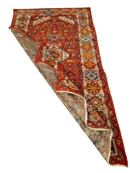 Perserteppich Orientteppich Handgeknüpfter Teppich Malaya fein 261x138cm