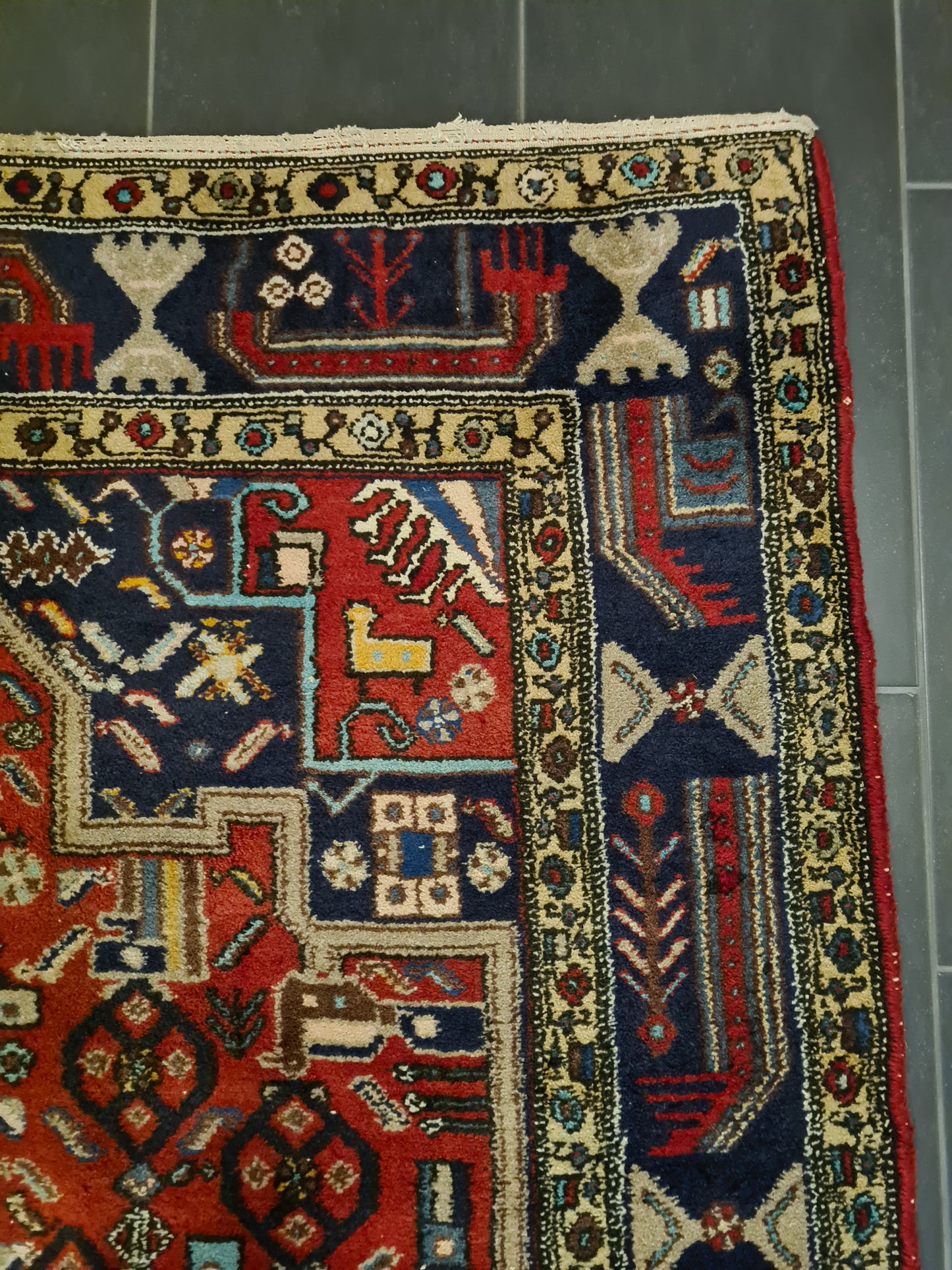 Perserteppich Orientteppich Handgeknüpfter Teppich Malaya 242x156cm