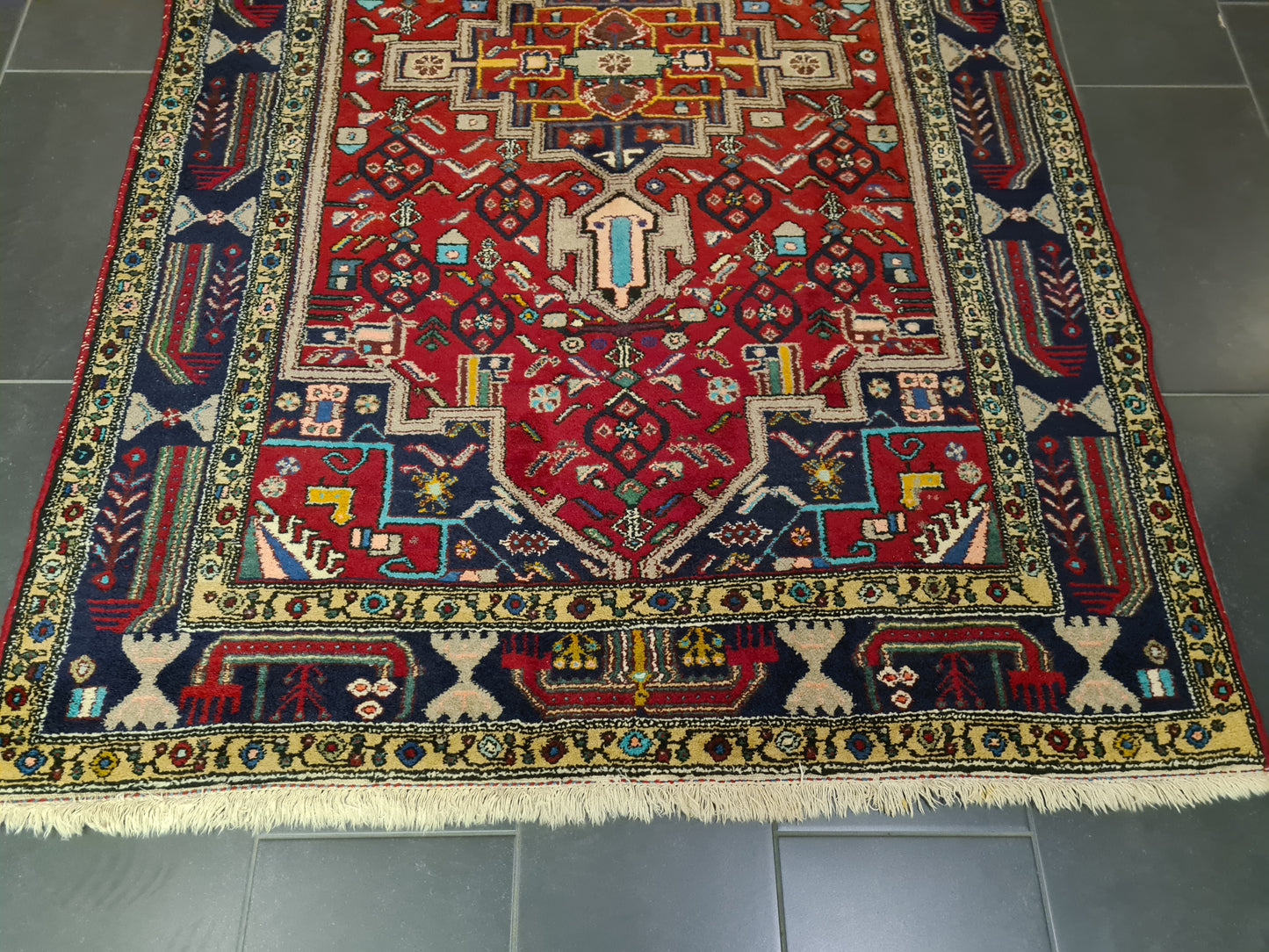 Perserteppich Orientteppich Handgeknüpfter Teppich Malaya 242x156cm