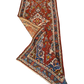 Perserteppich Orientteppich Handgeknüpfter Teppich Hamedan Läufer 254x82cm