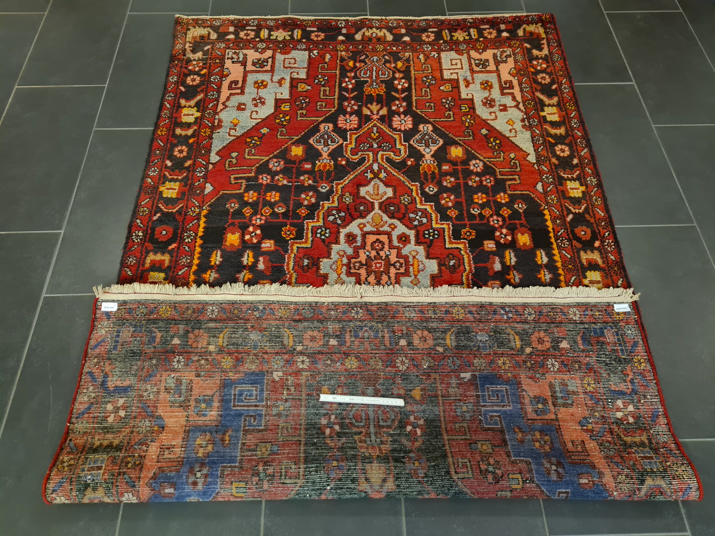 Perserteppich Orientteppich Handgeknüpfter Teppich Malaya antik 224x137cm