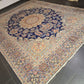 Perserteppich Orientteppich Handgeknüpfter Teppich Kirman 412x295cm