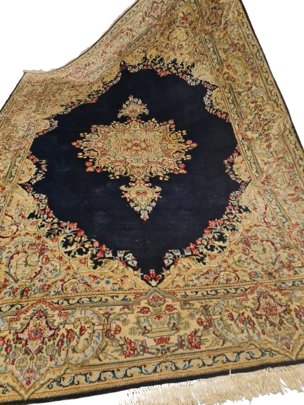 Perserteppich Orientteppich Handgeknüpfter Teppich Kirman fein 295x205cm