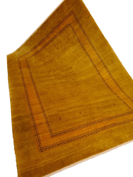 Perserteppich Orientteppich Handgeknüpfter Gold Loribaff Gabbeh 240x174cm