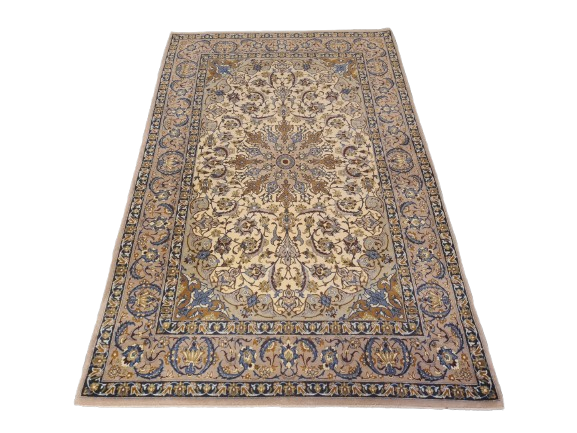 Perserteppich Orientteppich Handgeknüpfter Teppich Isfahan fein 172x109cm