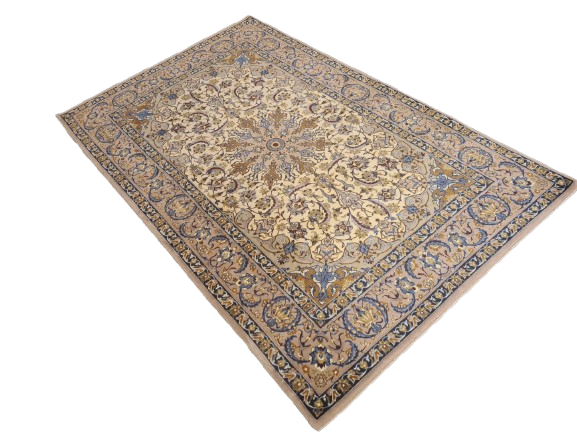 Perserteppich Orientteppich Handgeknüpfter Teppich Isfahan fein 172x109cm