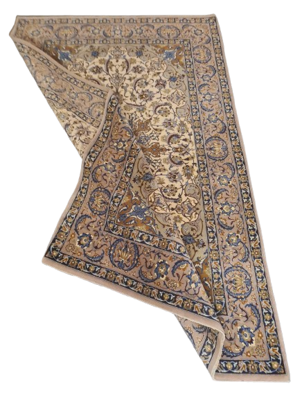 Perserteppich Orientteppich Handgeknüpfter Teppich Isfahan fein 172x109cm