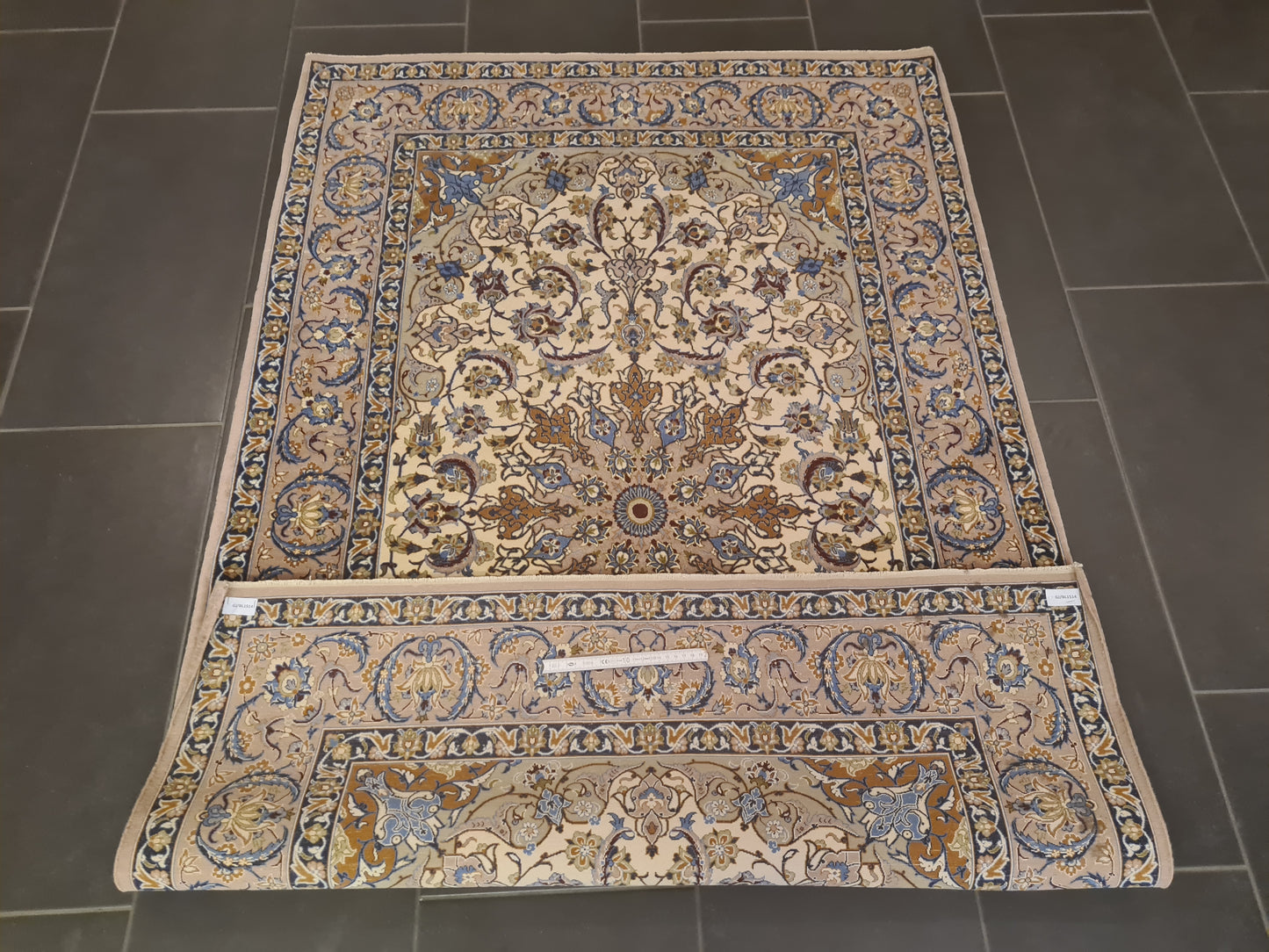 Perserteppich Orientteppich Handgeknüpfter Teppich Isfahan fein 172x109cm