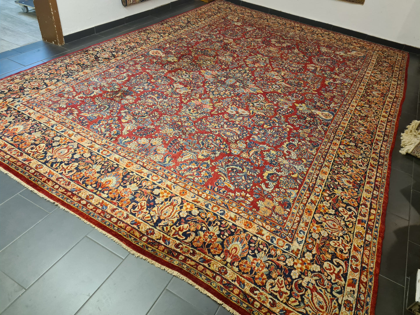 Perserteppich Orientteppich Handgeknüpfter Teppich US Reimport Sarough 530x370cm