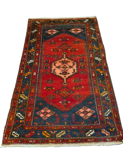 Perserteppich Orientteppich Handgeknüpfter Teppich Malaya 203x121cm