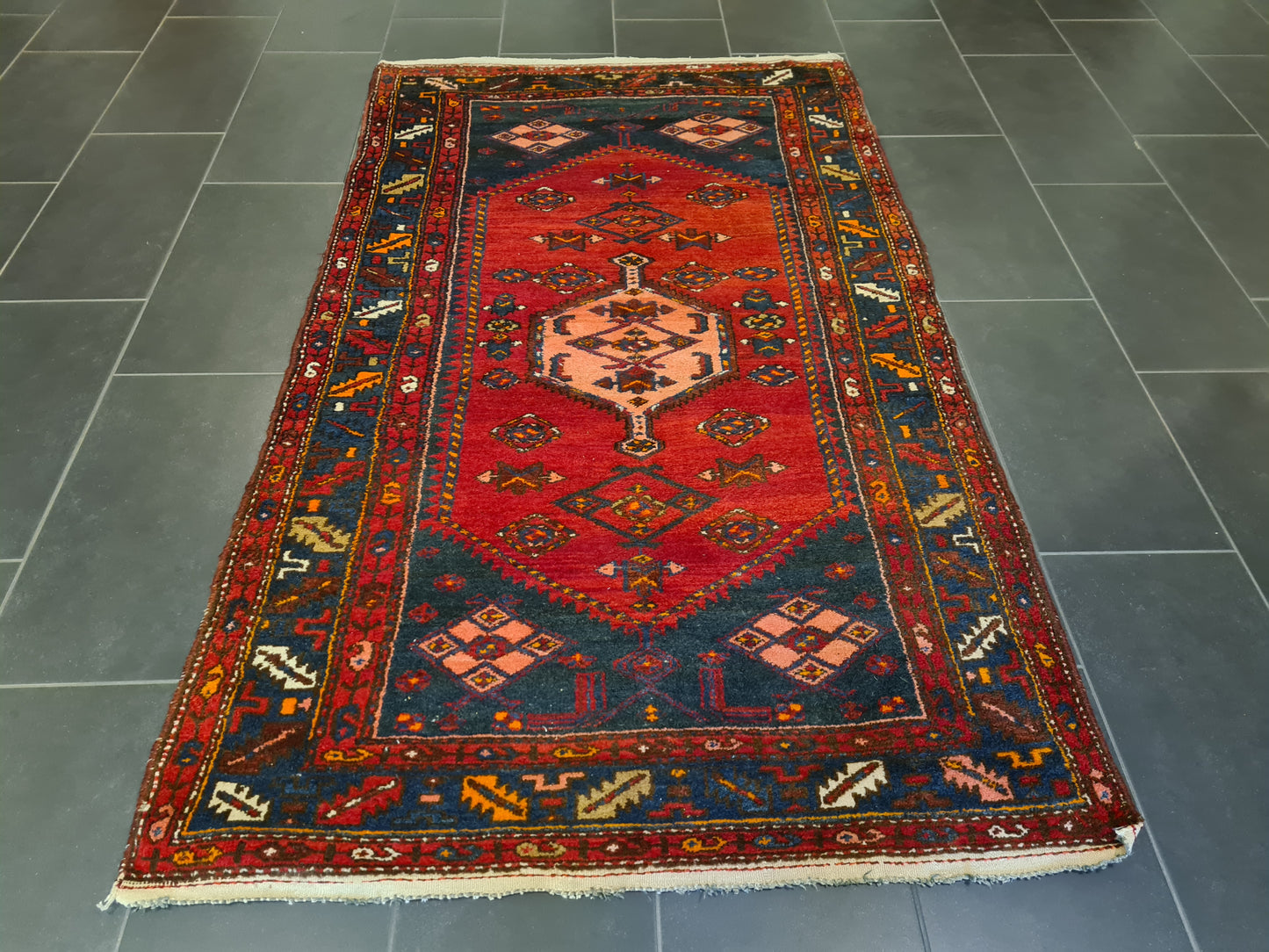 Perserteppich Orientteppich Handgeknüpfter Teppich Malaya 203x121cm