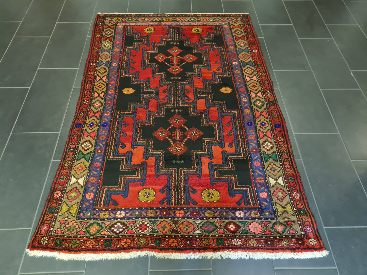 Perserteppich Orientteppich Handgeknüpfter Teppich Malaya fein 210x144cm