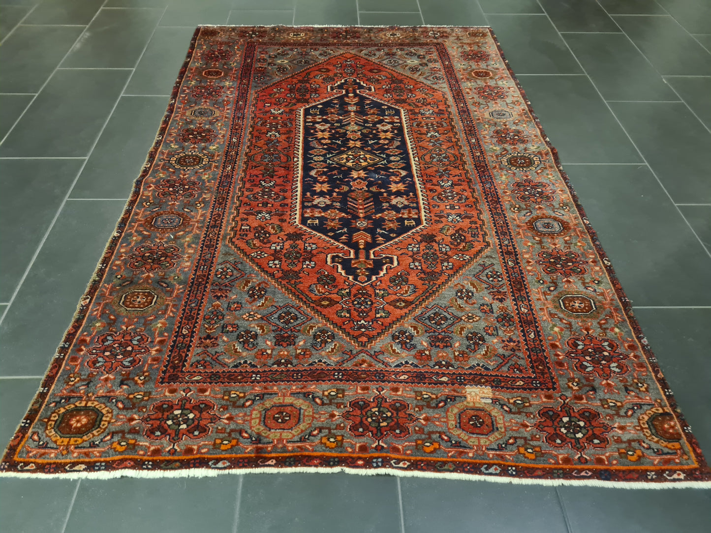 Perserteppich Orientteppich Handgeknüpfter Teppich Malaya fein 205x145cm